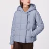 Bernardo Women's Box Quilt Puffer Jacket In Stone Blue