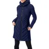 Bernardo Hooded Puffer Jacket In Night Shadow