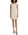 Bernardo Jacket Shift Dress In White