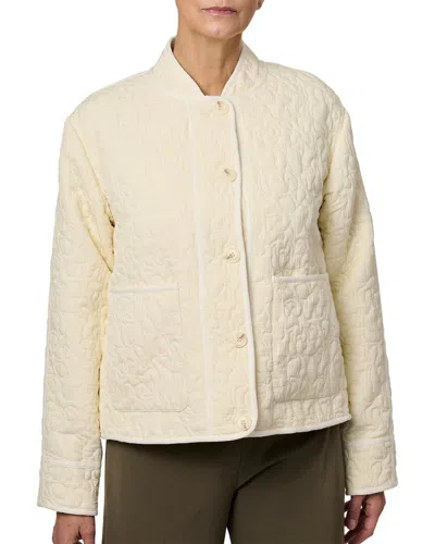Bernardo Jacquard Quilt Jacket In Neutral