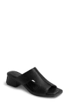 Bernardo Jewel Low Block Heel Sandal In Black