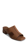 Bernardo Jewel Low Block Heel Sandal In Brown