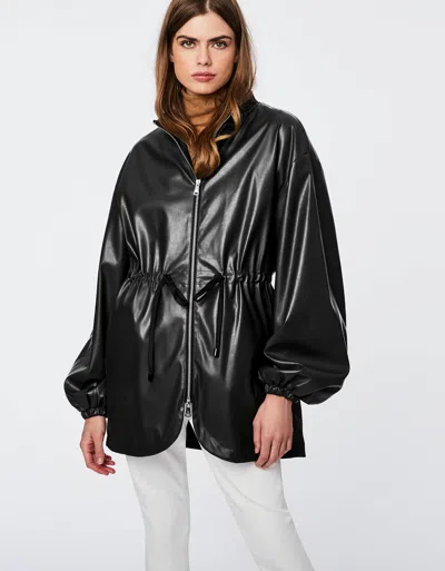 Bernardo Le Puff Sleeve Jacket In Black