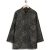 Bernardo Leopard Print Raincoat In Brown