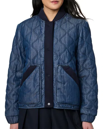 Bernardo Liner Jacket In Blue