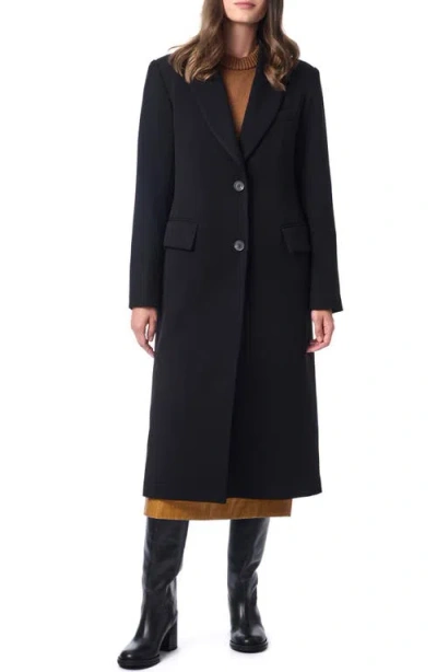 Bernardo Long Coat In Black