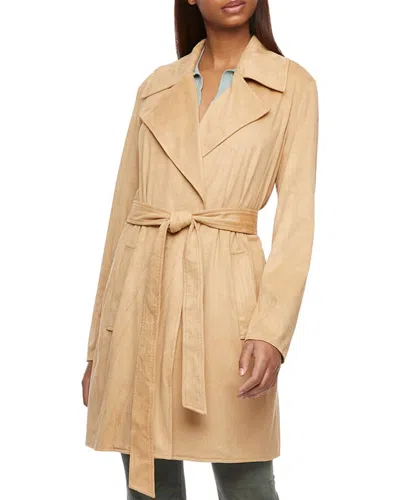 Bernardo Long Jacket In Animal Print