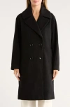 Bernardo Longline Coat In Black