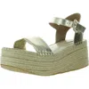 Bernardo Mallorca Womens Solid Leather Platform Heels In Multi