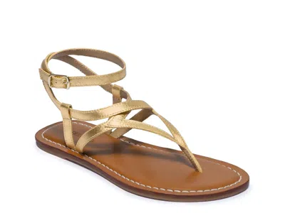 Bernardo Mallorie Sandal In Gold