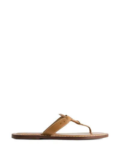 Bernardo Matrix Ring-detail Sandals In Multi