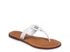 Bernardo Matrix Sandal In White