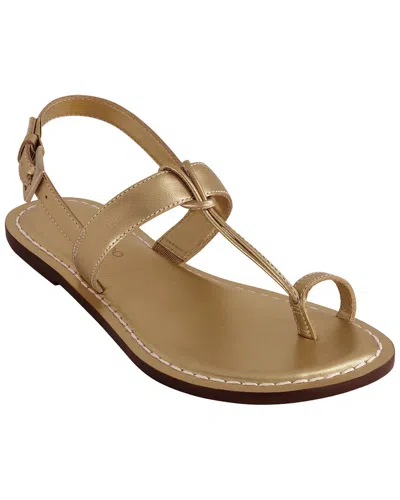 BERNARDO BERNARDO MAVERICK 2 LEATHER FLAT TOE RING SANDAL