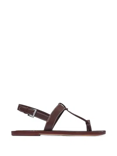 Bernardo Maverick Leather Sandals In Multi