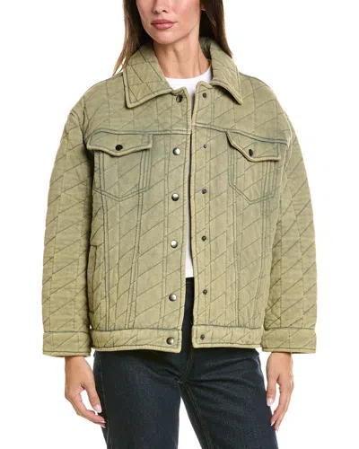 Bernardo Medium Bernie Down Coat In Green