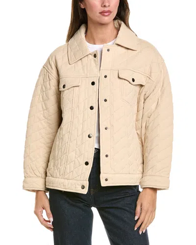 Bernardo Medium Bernie Down Coat In Neutral