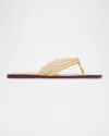 Bernardo Miami Knotted Strap Sandals In Neutral