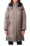 Bernardo Micro Breathable Water Resistant Recycled Polyester Raincoat In Gray