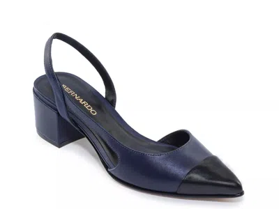 Bernardo Monroe Pump In Blue