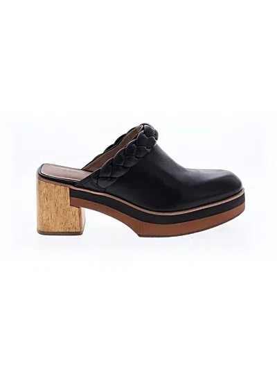 Pre-owned Bernardo Mule/clog In Black