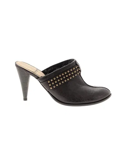 Pre-owned Bernardo Mule/clog In Black