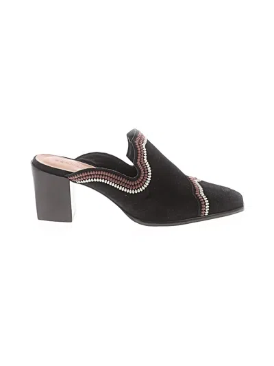 Pre-owned Bernardo Mule/clog In Black