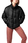Bernardo Multi Stitch Puffer In Black