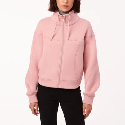 Bernardo Neoprene Jacket In Pink