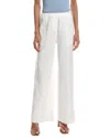 Bernardo Panel Seamed Pull-on Pant In White