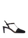 Bernardo Peoria T-bar Heeled Pumps In Multi
