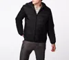 Bernardo Men's Performance Quilted Hoodie In Black