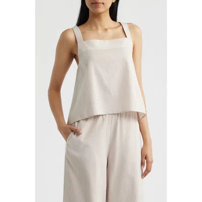 Bernardo Pieced Relaxed Camisole In White