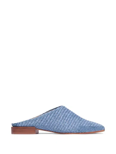 Bernardo Footwear Porto Mule In Blue