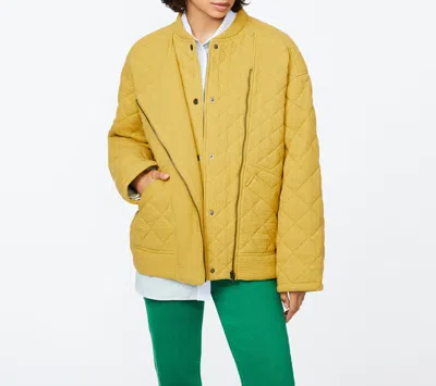 Bernardo Puff Bomber Jacket In Orange