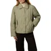 Bernardo Quilted Jacket In Green