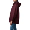 Bernardo Recycled Polyester Rain Coat In Wine