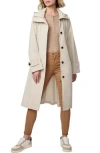 Bernardo Recyled Cotton Blend Trench Coat In Multi