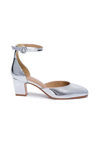 Bernardo Remy Mary Jane Heels In Silver