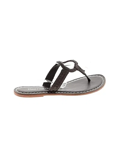Pre-owned Bernardo Sandals In Black