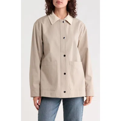 Bernardo Short Barn Jacket In Neutral