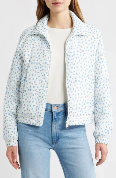 Bernardo Short Cloudweight Nylon Jacket In Blue