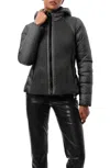 Bernardo Short Walker Puffer In Black