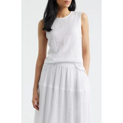 Bernardo Sleeveless Top In White
