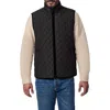 Bernardo Smart Leisure Quilted Vest In Black
