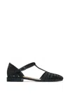 Bernardo T-strap Ballet Flats In Black