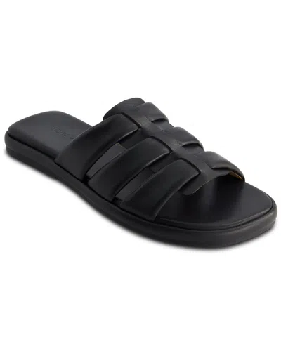 Bernardo Tamer Leather Sandal In Black