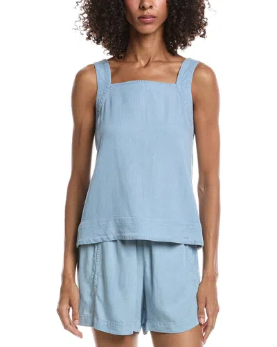 Bernardo Tie Back Tank Top In Blue