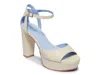 Bernardo Footwear Valeria Leather Platform Sandal In Neutral