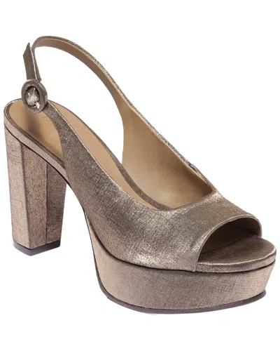 Bernardo Vega Platform Sandal In Animal Print