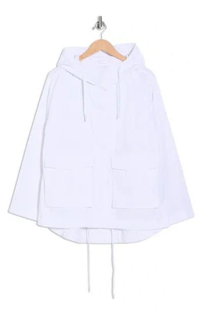 Bernardo Waterproof Rain Coat In White